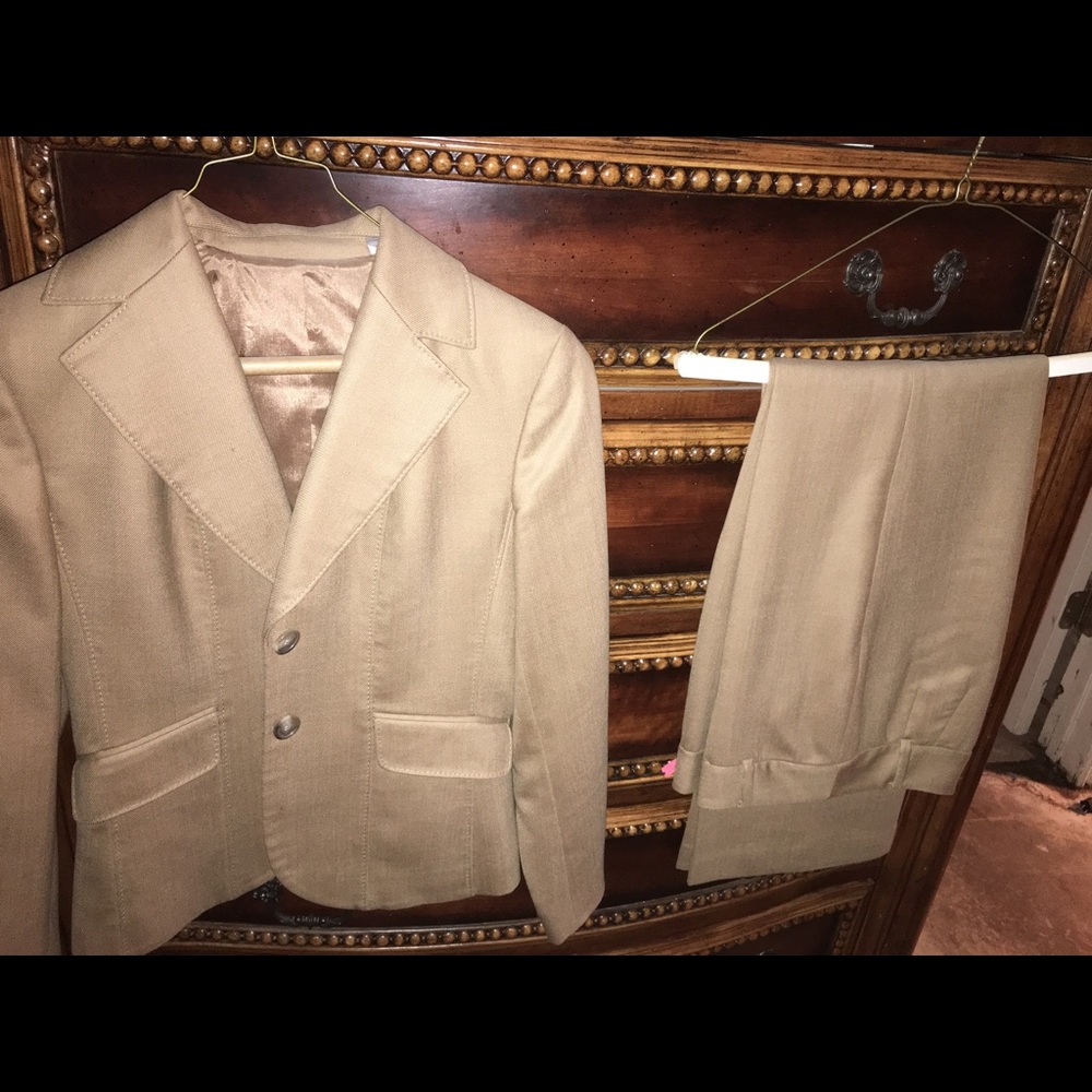 Ann Taylor Camel Pant Suit